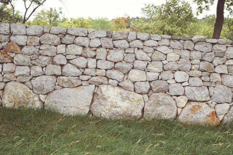Stone Wall Fence